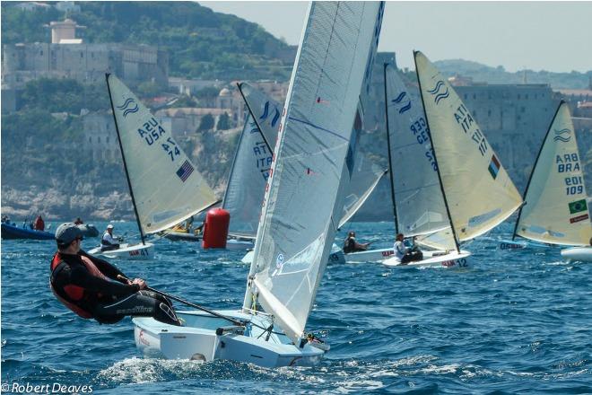 Top mark race one - 2016 Finn Gold Cup ©  Robert Deaves